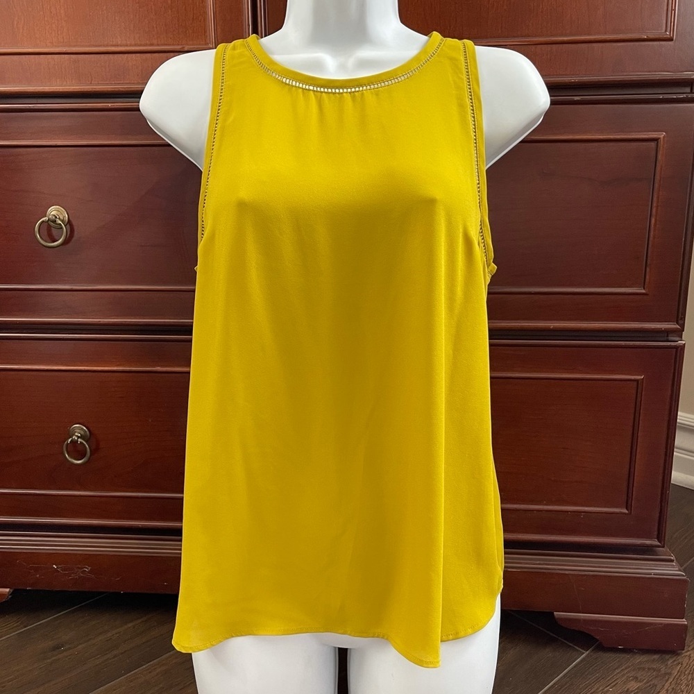 J.Crew ladder trim blouse